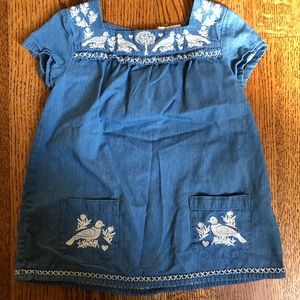 Mini Boden chambray dress